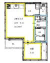REGALEST新水前寺駅の間取り画像