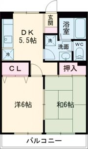 ミングヒルズの間取り画像