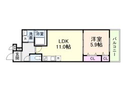 ポート フルールの間取り画像