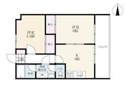 MHG天神ビルの間取り画像