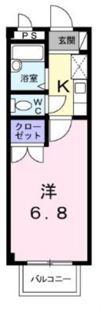 ニューシティアベニューBの間取り画像