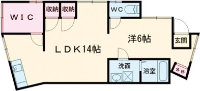 ラグーナGIONの間取り画像