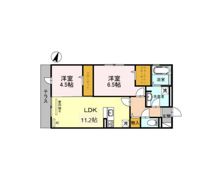 プリズムの間取り画像