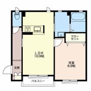 キャメロット Aの間取り画像