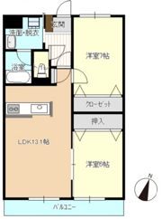 サンフォーレの間取り画像