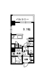 レジディア中落合 Cの間取り画像