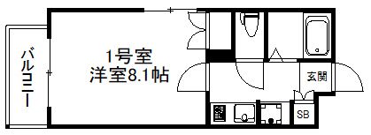 ユアーズ高砂の間取り画像