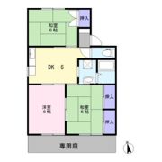 セジュール宮原 Bの間取り画像