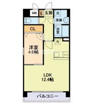 ミルエトワールの間取り画像