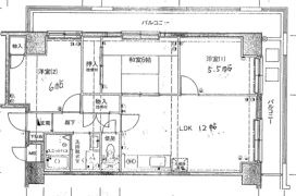 コーピアス米沢たつまちの間取り画像
