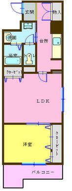 第6トマトビルの間取り画像