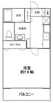 キャメル八潮Ⅵの間取り画像