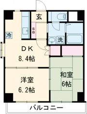 SPACE DUKEの間取り画像