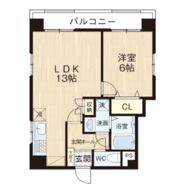 メインステージ弓木町の間取り画像