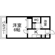 Mark Duo一ノ割Ⅲの間取り画像