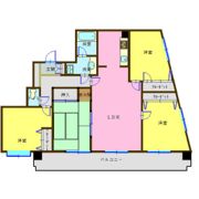 インペリアル下関の間取り画像