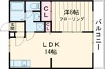 パナハイツ鏡Dの間取り画像