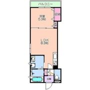 荒本フラワーレジデンスの間取り画像