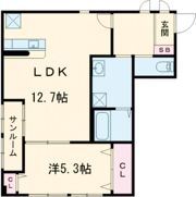 アリエス久留米東の間取り画像