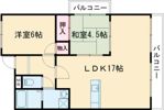 ルークレジデンス姫路Ⅱの間取り画像