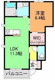 アンベリールの間取り画像