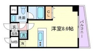 アドモリモト元町通の間取り画像