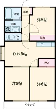 グランカーザの間取り画像