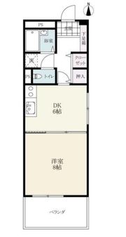 パークサイド松島Ⅱの間取り画像