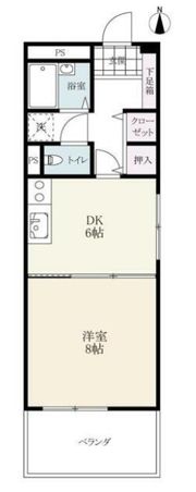 パークサイド松島Ⅱの間取り画像