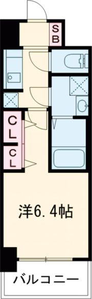 S-RESIDENCE堺altklasの間取り画像