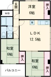 光ビルの間取り画像
