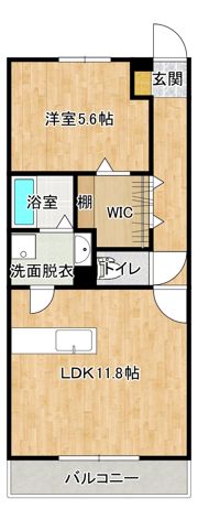 Lien12の間取り画像