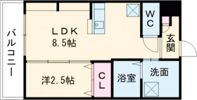 ジーイーオンズの間取り画像