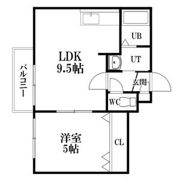 セントラルステート発寒の間取り画像