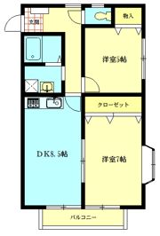 サクロス柏陽の間取り画像