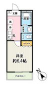 キャメル新河岸3の間取り画像