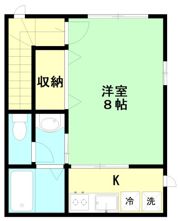 ハイムなゆたの間取り画像