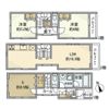 代々木戸建の間取り画像