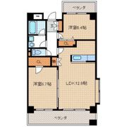 ルミエール大河の間取り画像