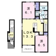 ソレイユの間取り画像