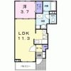 テラス キの間取り画像