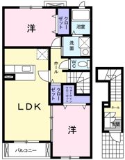 ラルジュの間取り画像