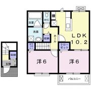 トレス フジセキの間取り画像