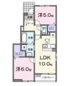 シャルール北浦の間取り画像