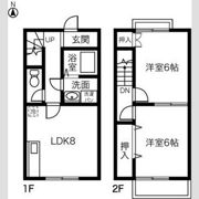 DUPLEX 国王Ⅰ Aの間取り画像