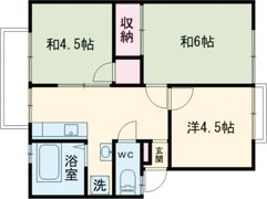 アーバンライフ可部の間取り画像