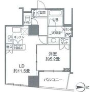カスタリアタワー品川シーサイドの間取り画像