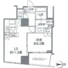 カスタリアタワー品川シーサイドの間取り画像
