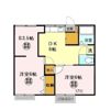 第2十王堂ハイツの間取り画像