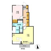 ウエストパーク藤の間取り画像